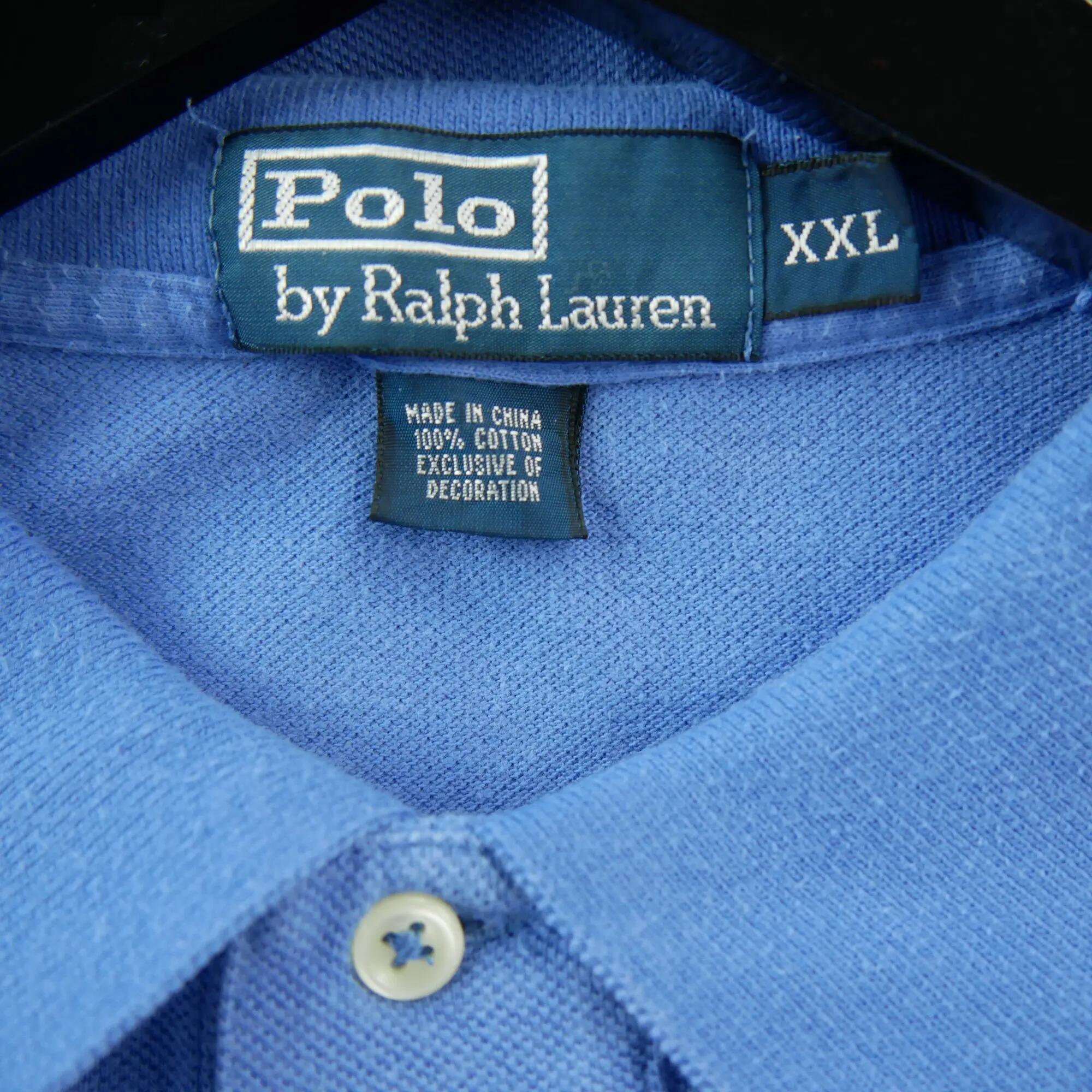 Second life - Koszulka polo męska z krótkim rękawem Classic Fit - Stan dobry 9/9