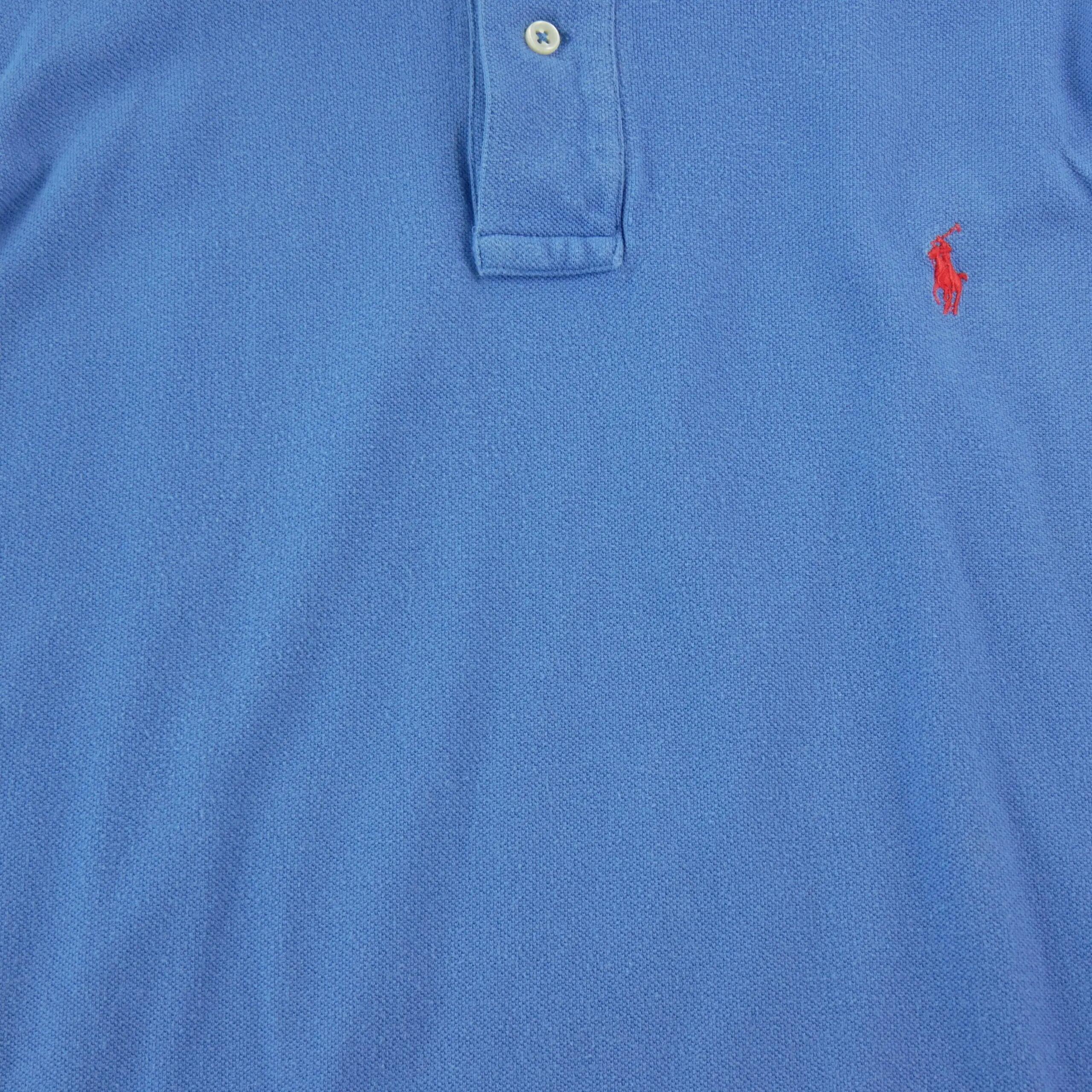 Second life - Koszulka polo męska z krótkim rękawem Classic Fit - Stan dobry 5/9