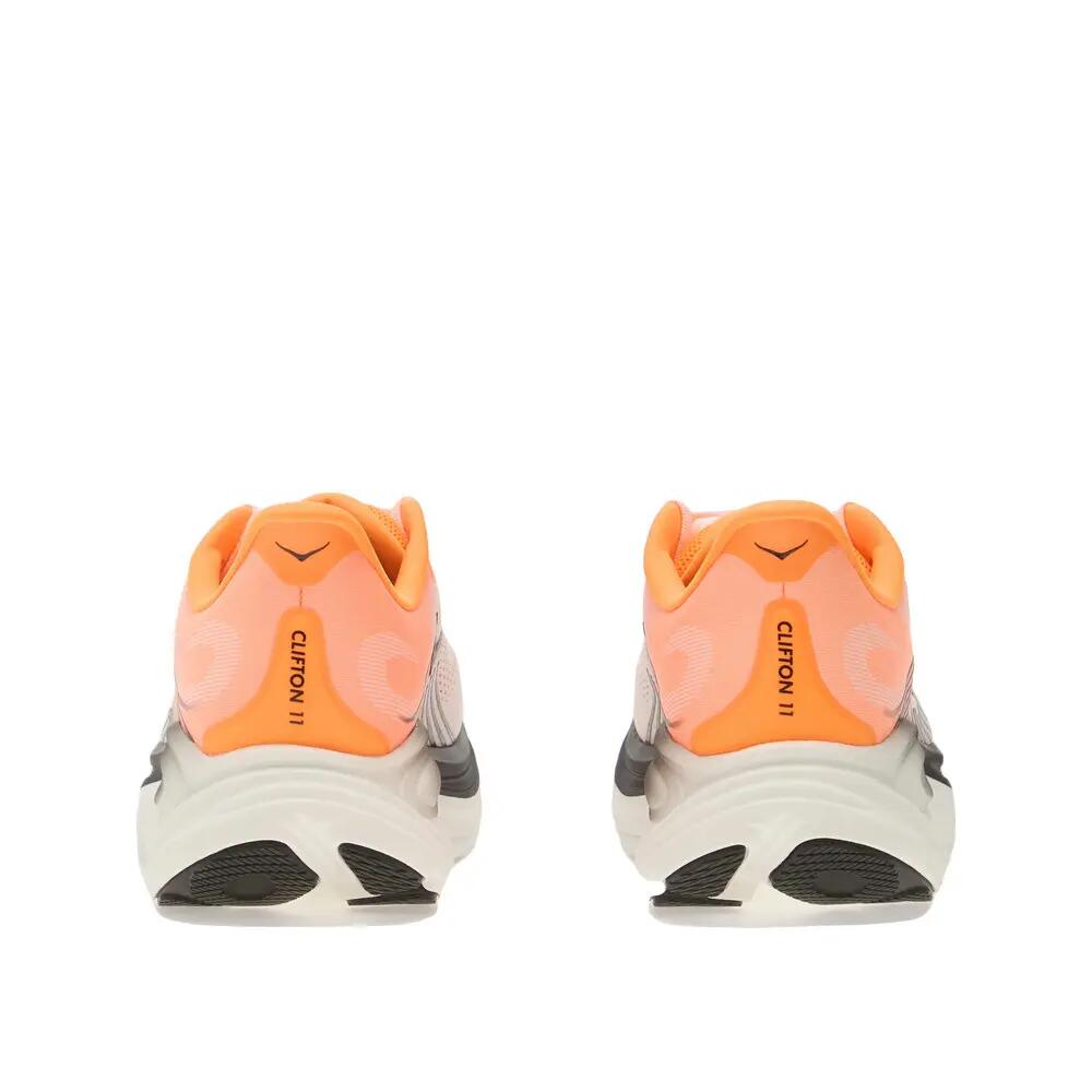 Chaussures de course HOKA Clifton 11 Orange/Blanc 4/6