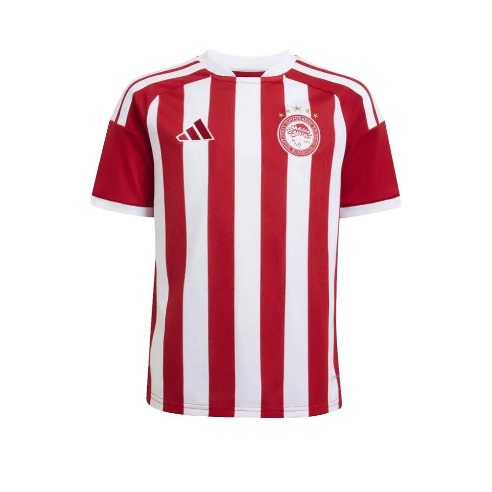 Maillot de football adidas Olympiacos Rouge/Blanc 3/7