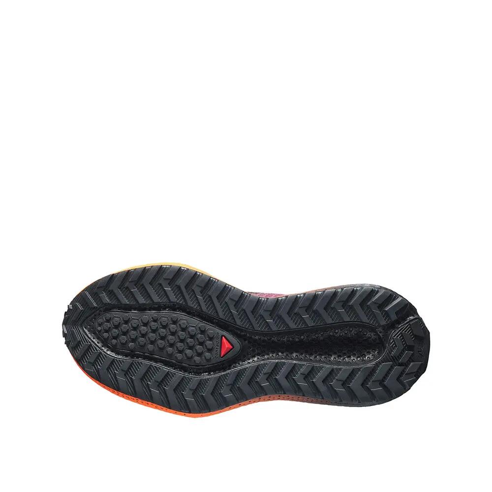 Salomon Aero Glide 4 GRVL Damen Trailrunning-Schuhe Lila/Schwarz/Orange 7/7