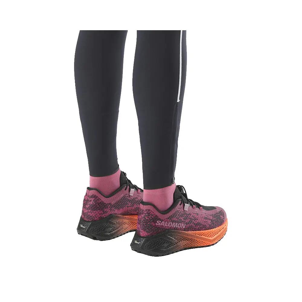 Salomon Aero Glide 4 GRVL Damen Trailrunning-Schuhe Lila/Schwarz/Orange 6/7