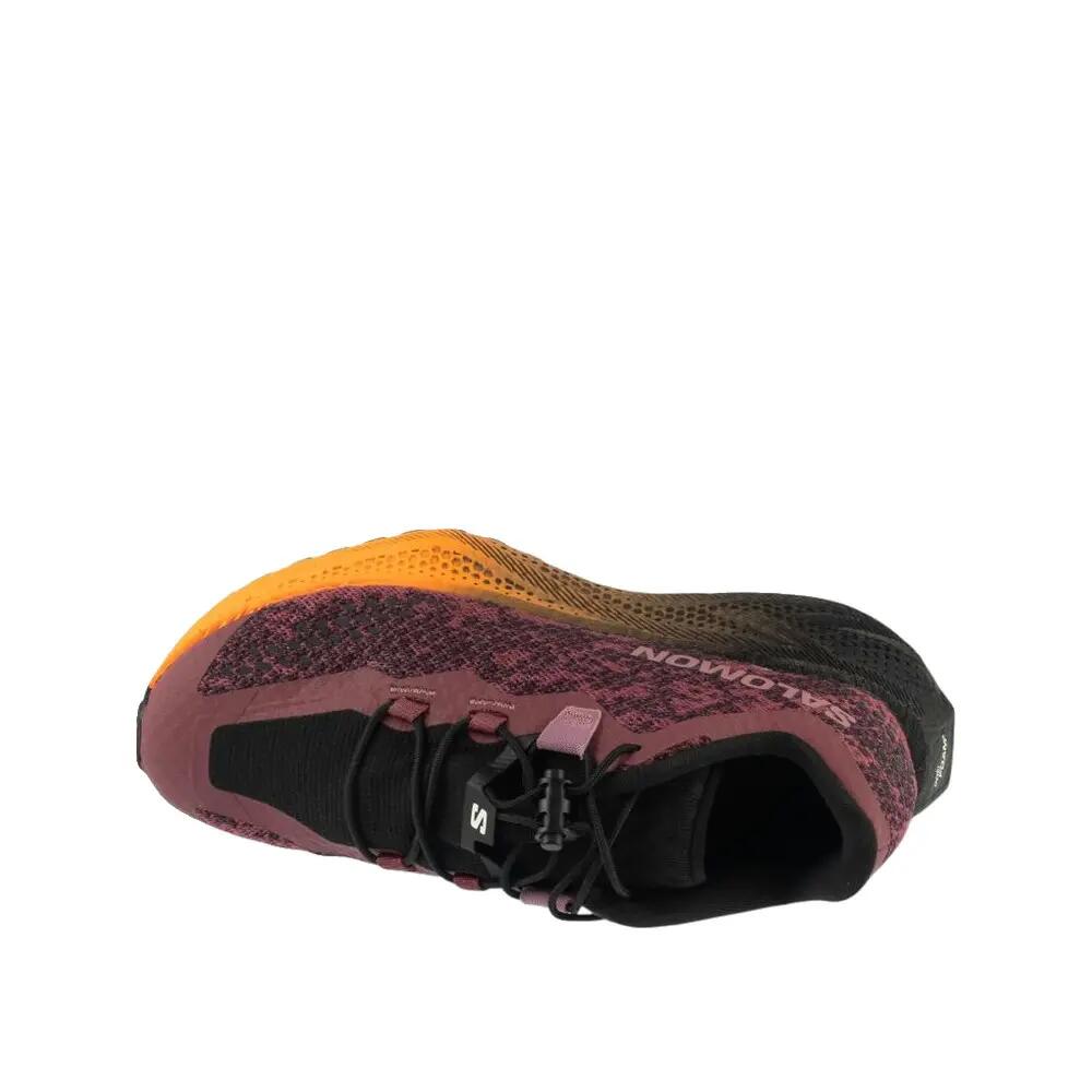 Salomon Aero Glide 4 GRVL Damen Trailrunning-Schuhe Lila/Schwarz/Orange 3/7