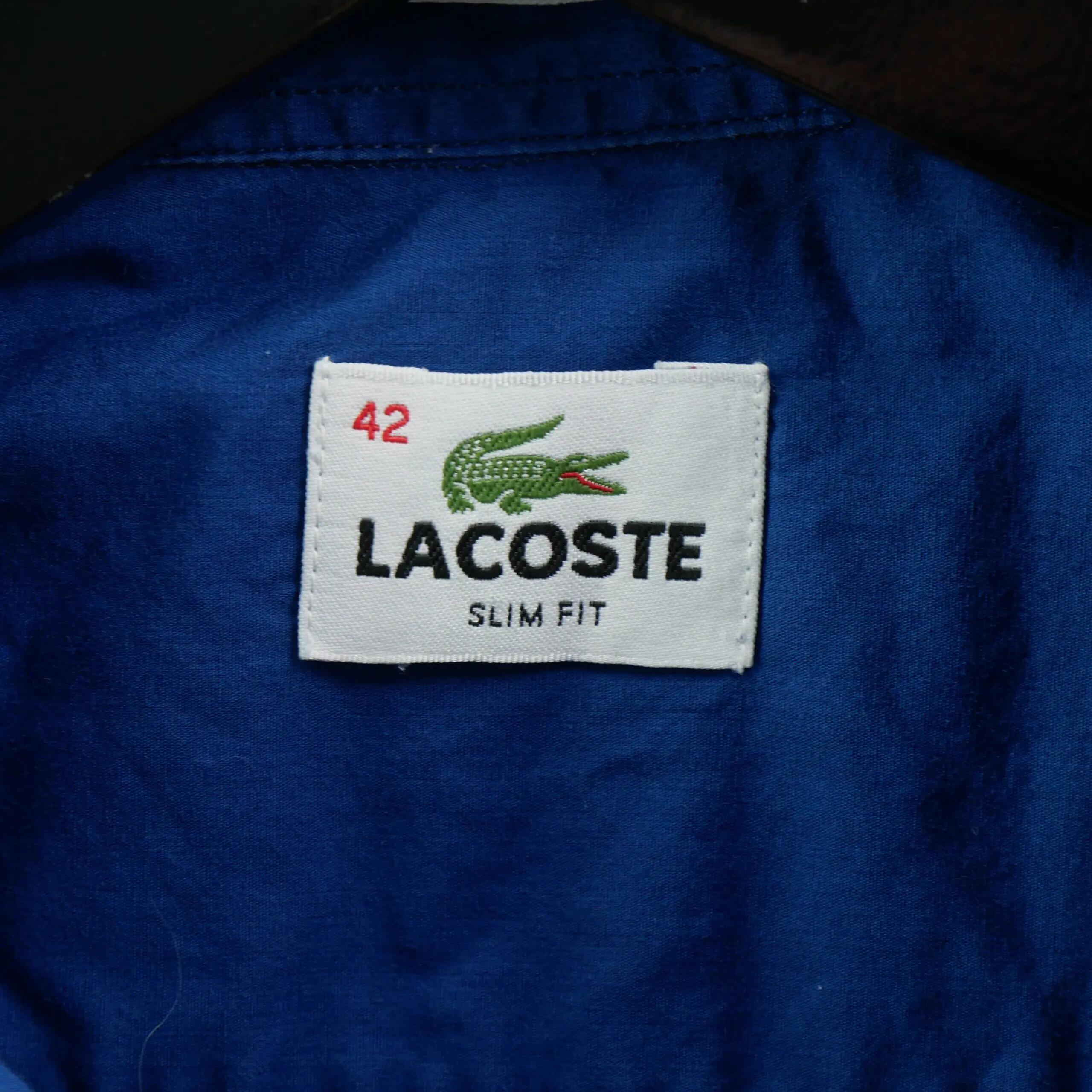 Pánská volnočasová košile Slim Fit modrá 5/7