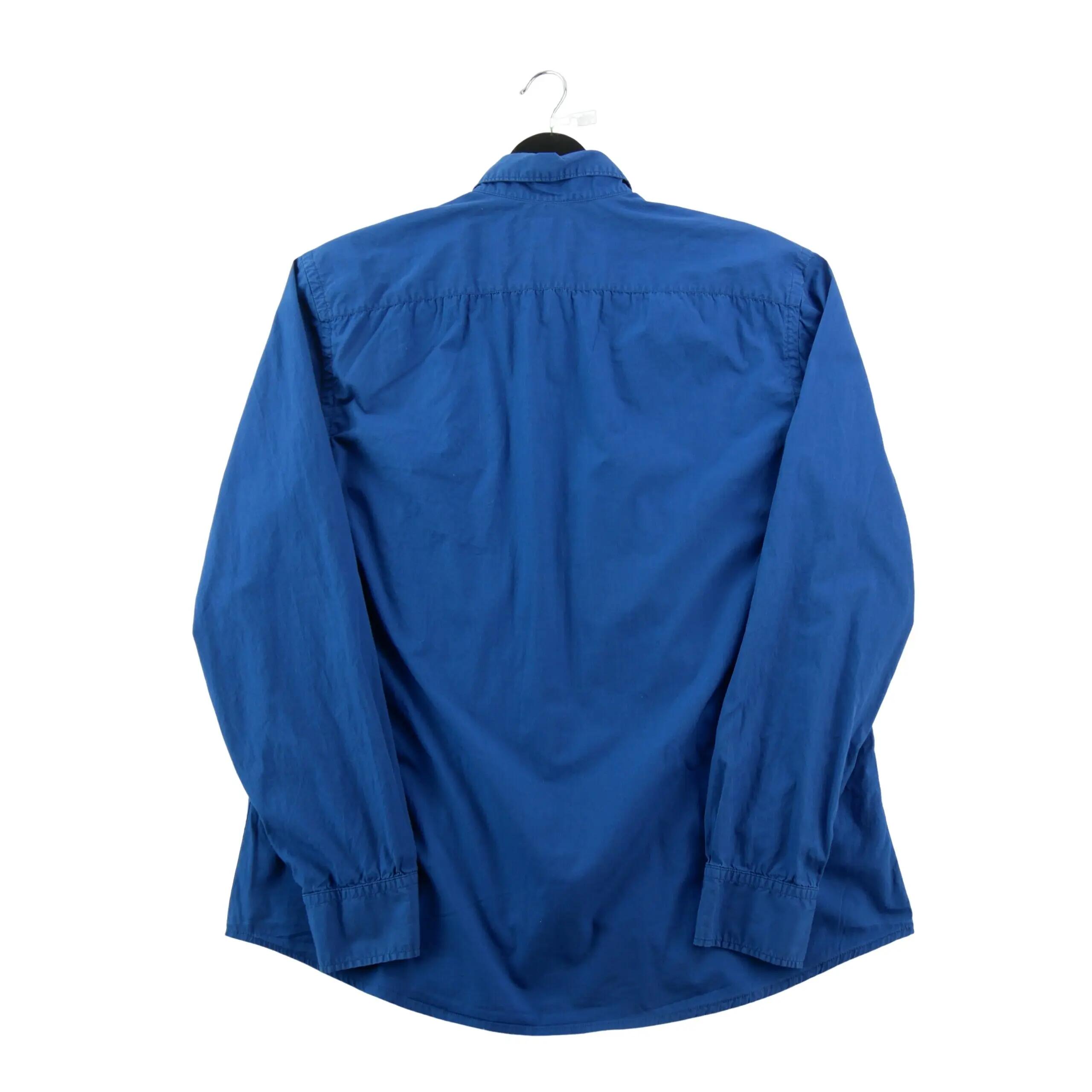 Pánská volnočasová košile Slim Fit modrá 2/7