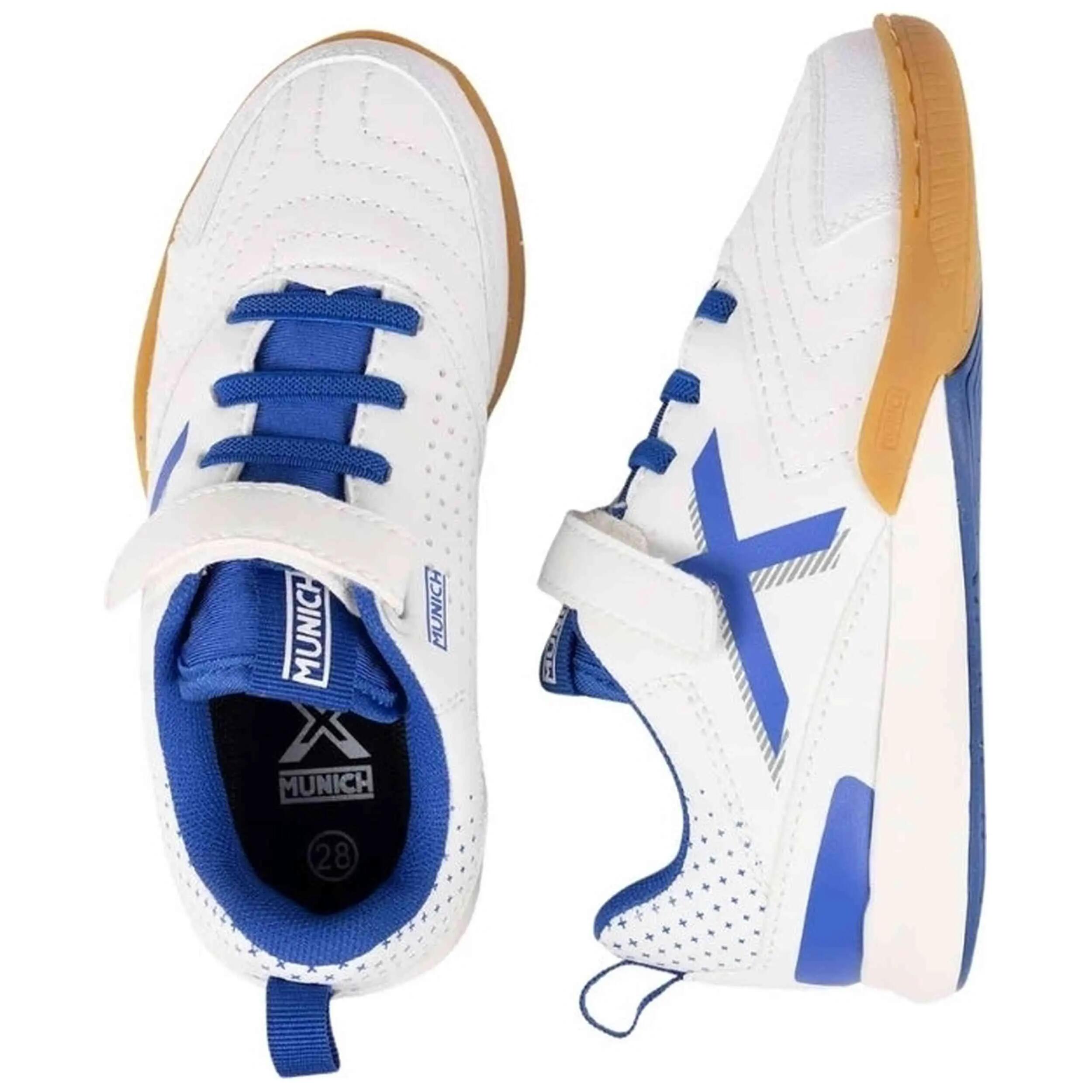 Chaussures de futsal Munich modèle Rondito Laces "14" pour unisexe enfants 4/5