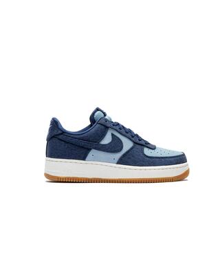Nike air force 1 low '07 lv8 denim navy worn blue