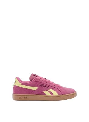 Sneakers - sportief wandelen - dames - court retro - colorblock - roze