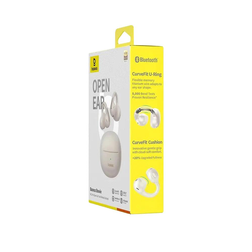 Baseus Bowie MC1 Pro White Open-Back Headphones 5/7