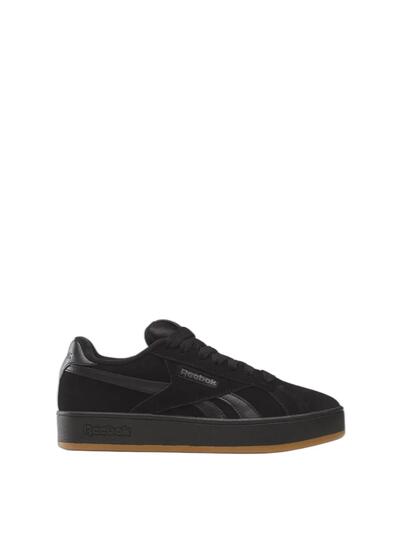 Sneakers - sport et marche - unisexes - Retro Mega - daim, à lacets - noir