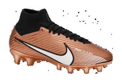 Heren - voetbalschoenen - zoom mercurial superfly 9 elite sg pro - koper