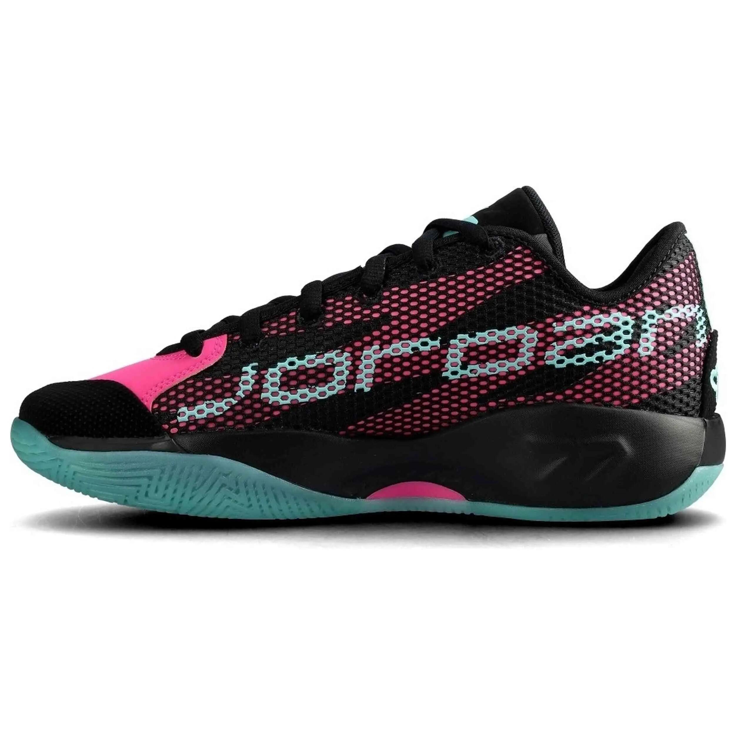 Scarpe da basket Jordan modello Luka 77 "Black/Pink" per uomini 3/5