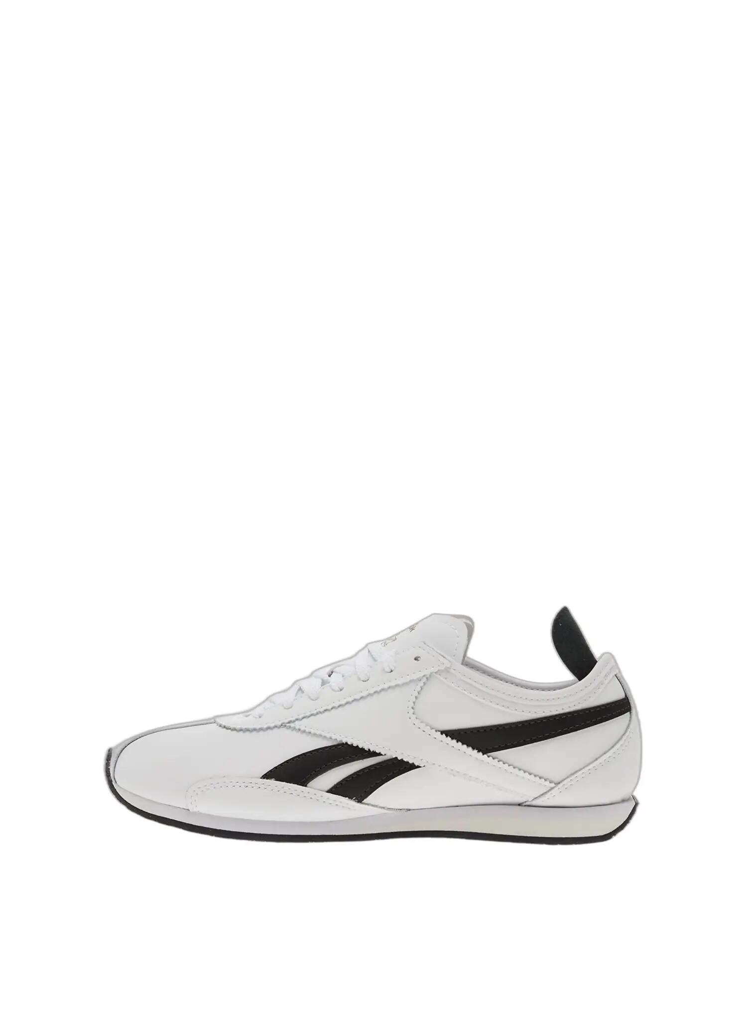 Sapatilhas - Desporto - Unissexo - Retro, colorblock - R400 - Branco 3/4