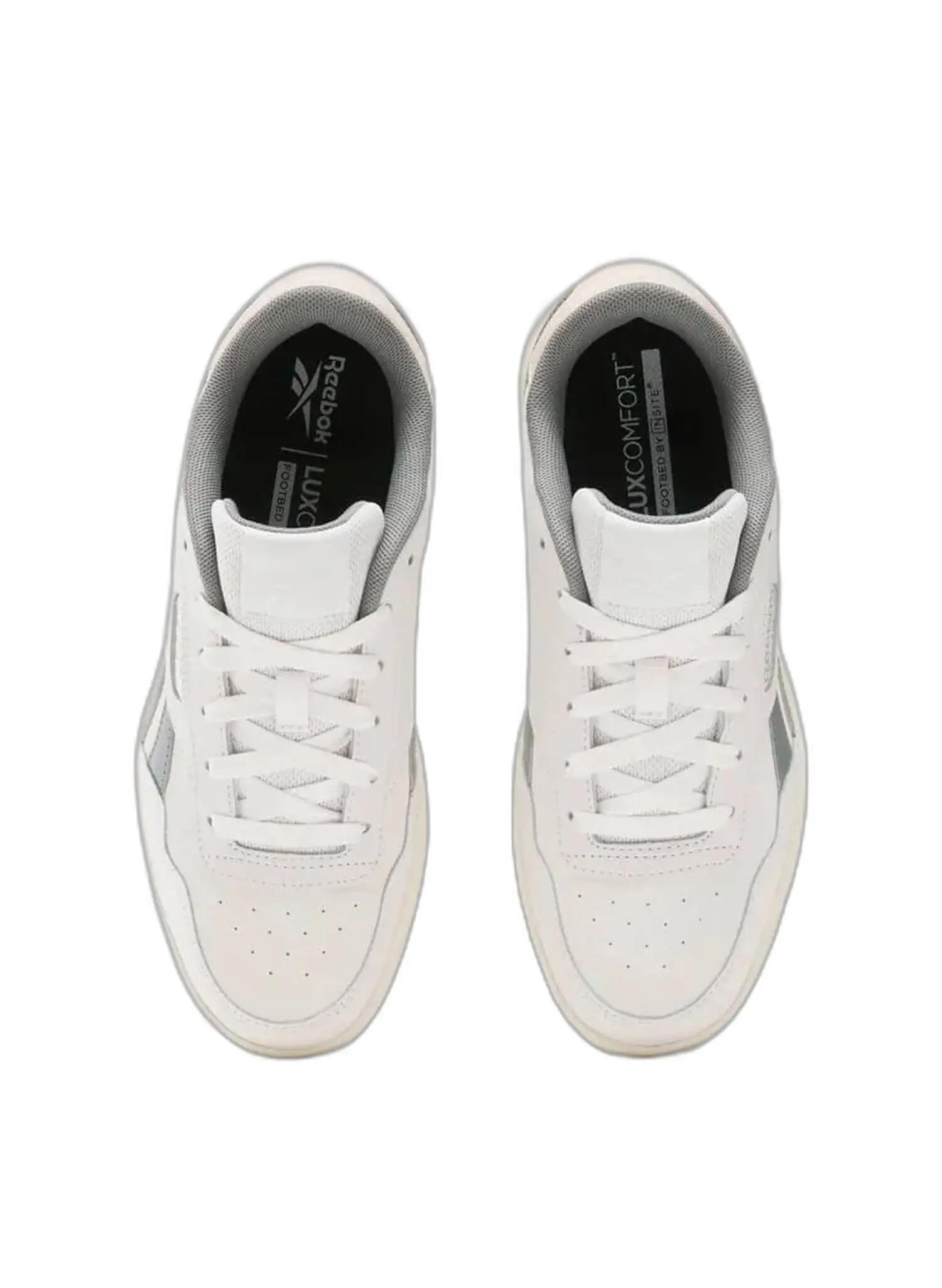 Sneakers - Walking - Dames - Court Advance - Leer en mesh, colorblock - Beige 3/4