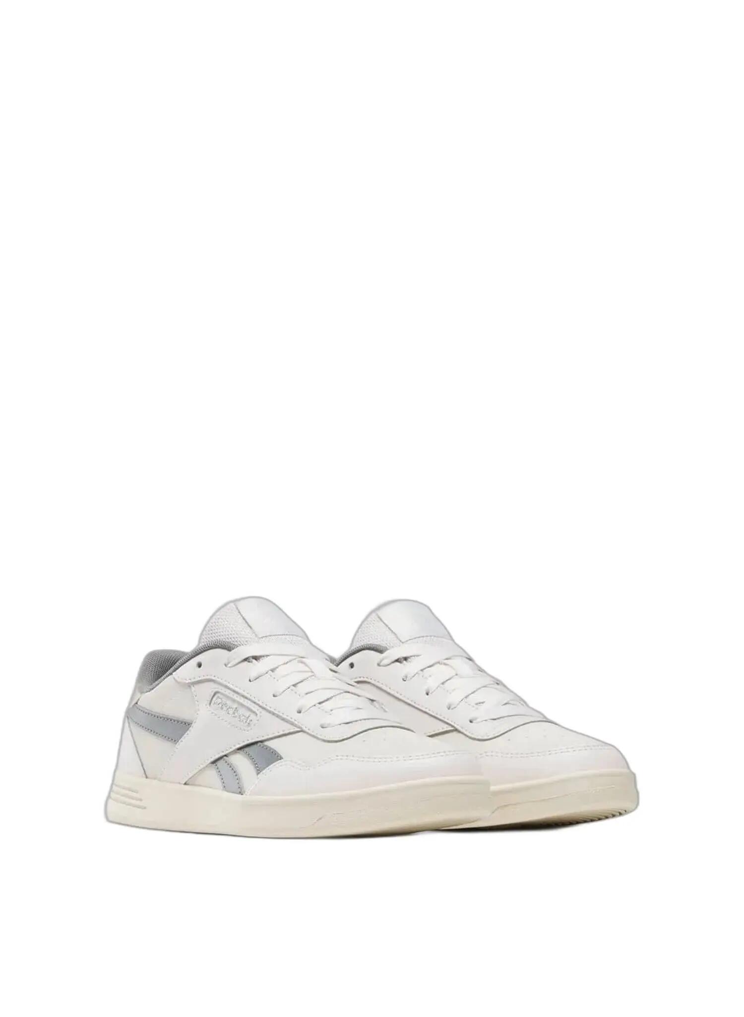 Sneakers - Walking - Dames - Court Advance - Leer en mesh, colorblock - Beige 2/4