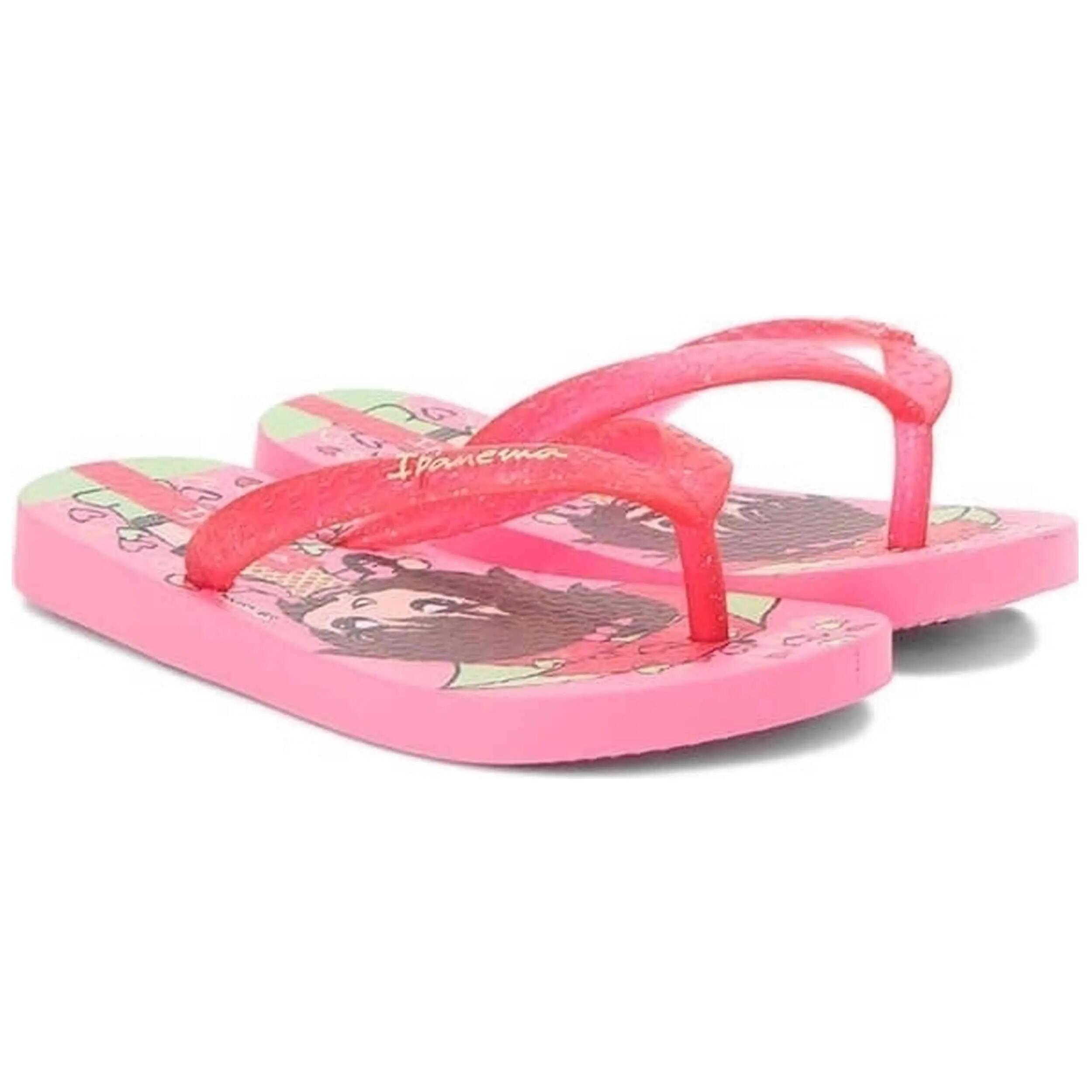 Chinelos Ipanema modelo Classic Kids "Rosa" para garotas 2/3