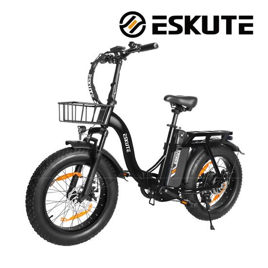 Eskute D202 Elektrofahrrad für Erwachsene, 20-Zoll-Reifen, 48-V-20,8-Ah-Akku