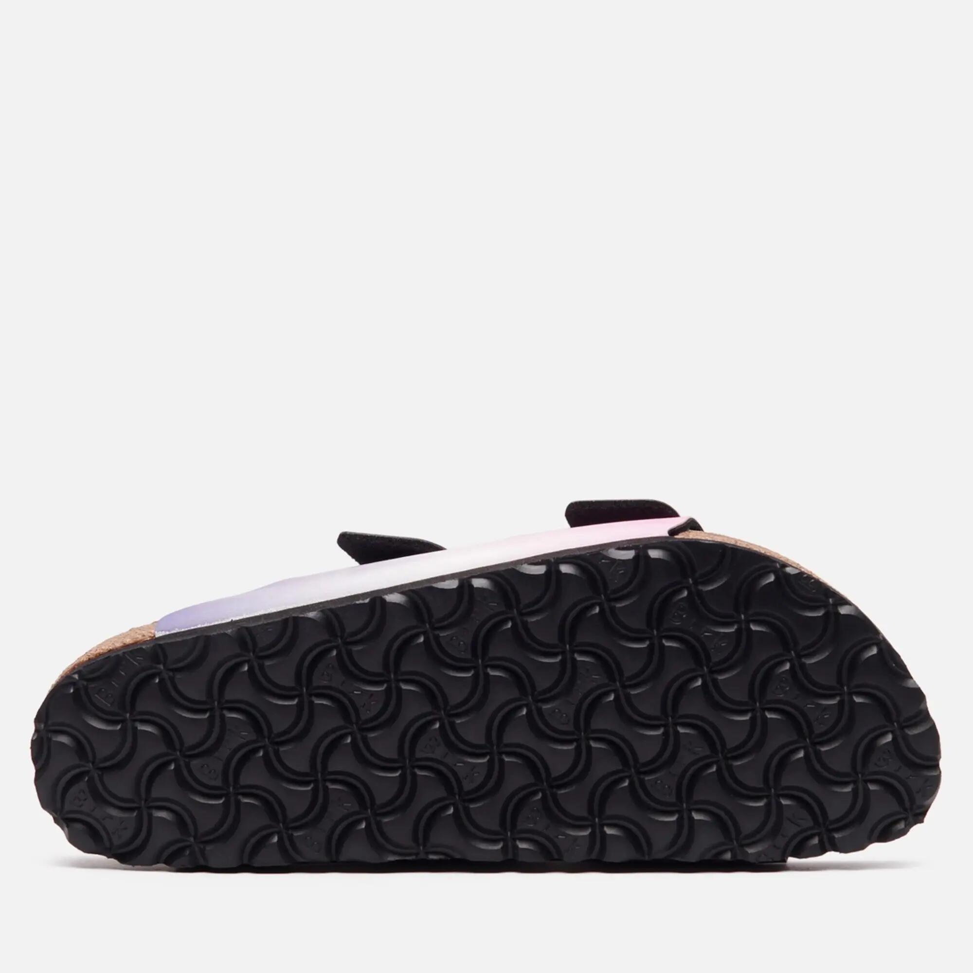 Pantoletten Birkenstock Arizona Ombre Veg, Birko Flor Dame 5/5