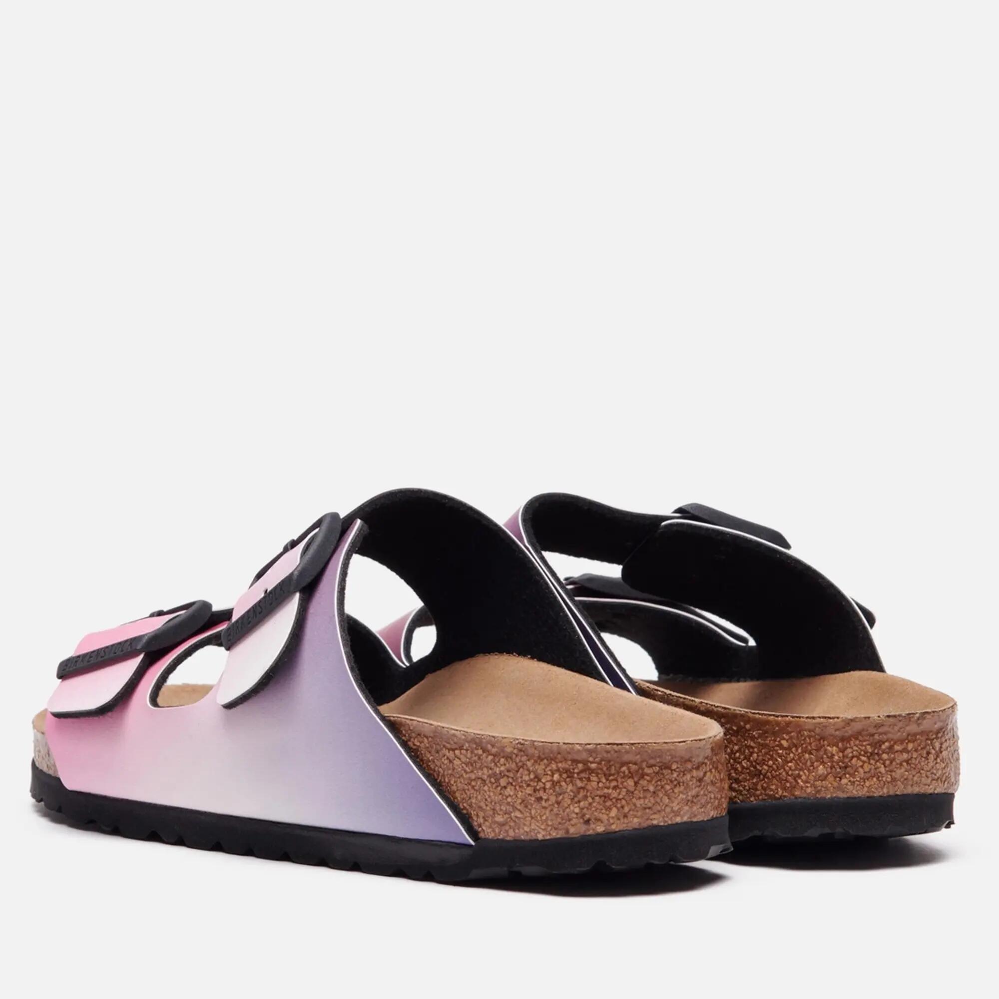 Pantoletten Birkenstock Arizona Ombre Veg, Birko Flor Dame 2/5