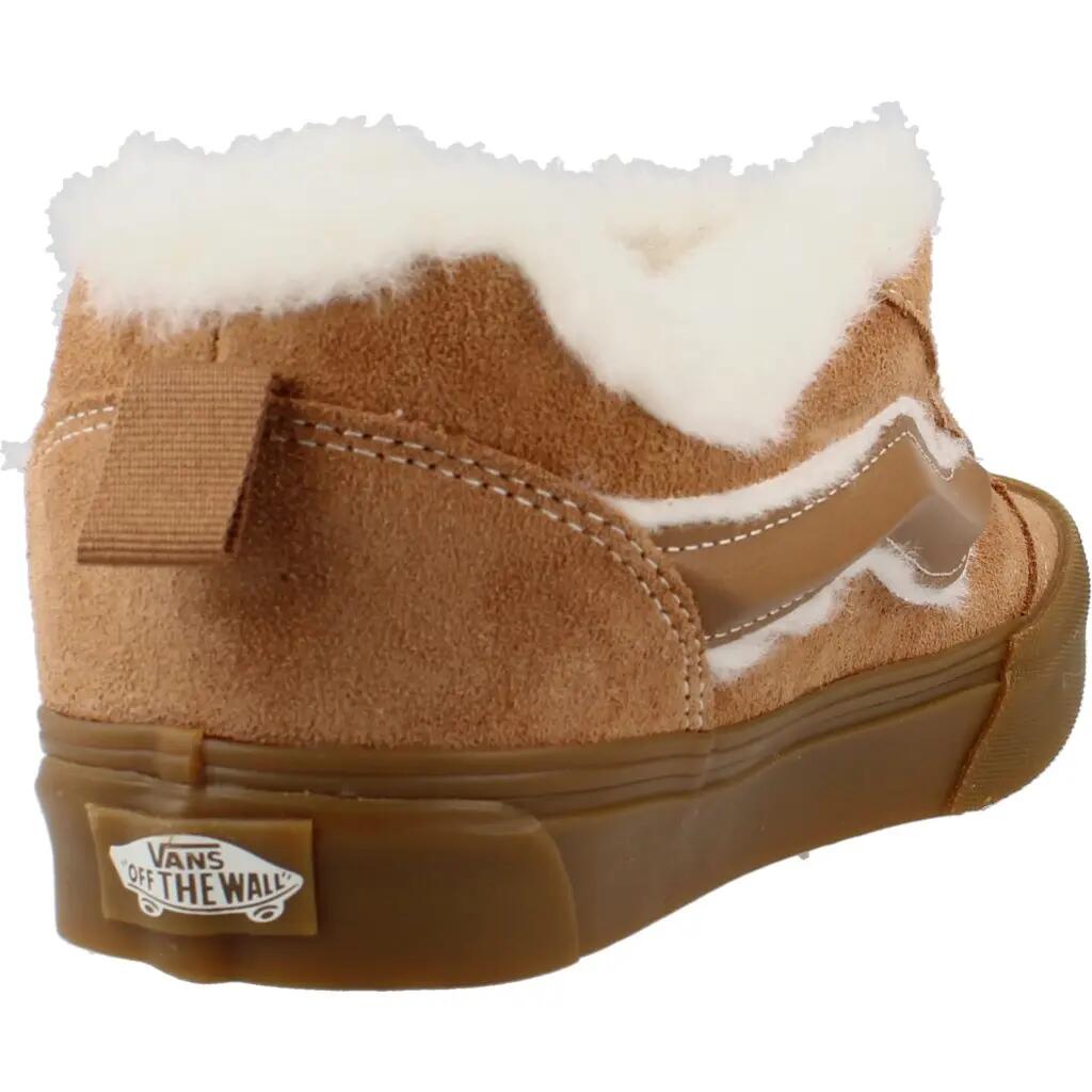 Buty VANS VN000E9XGWT1 KNU SKOOL COZY MBRWN Jasnobrązowy 3/5