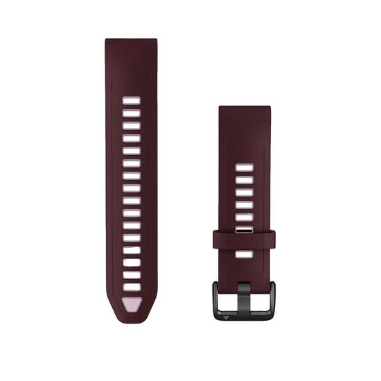 Armband Garmin QuickFit aus Silikon Cherry/Dust Rose