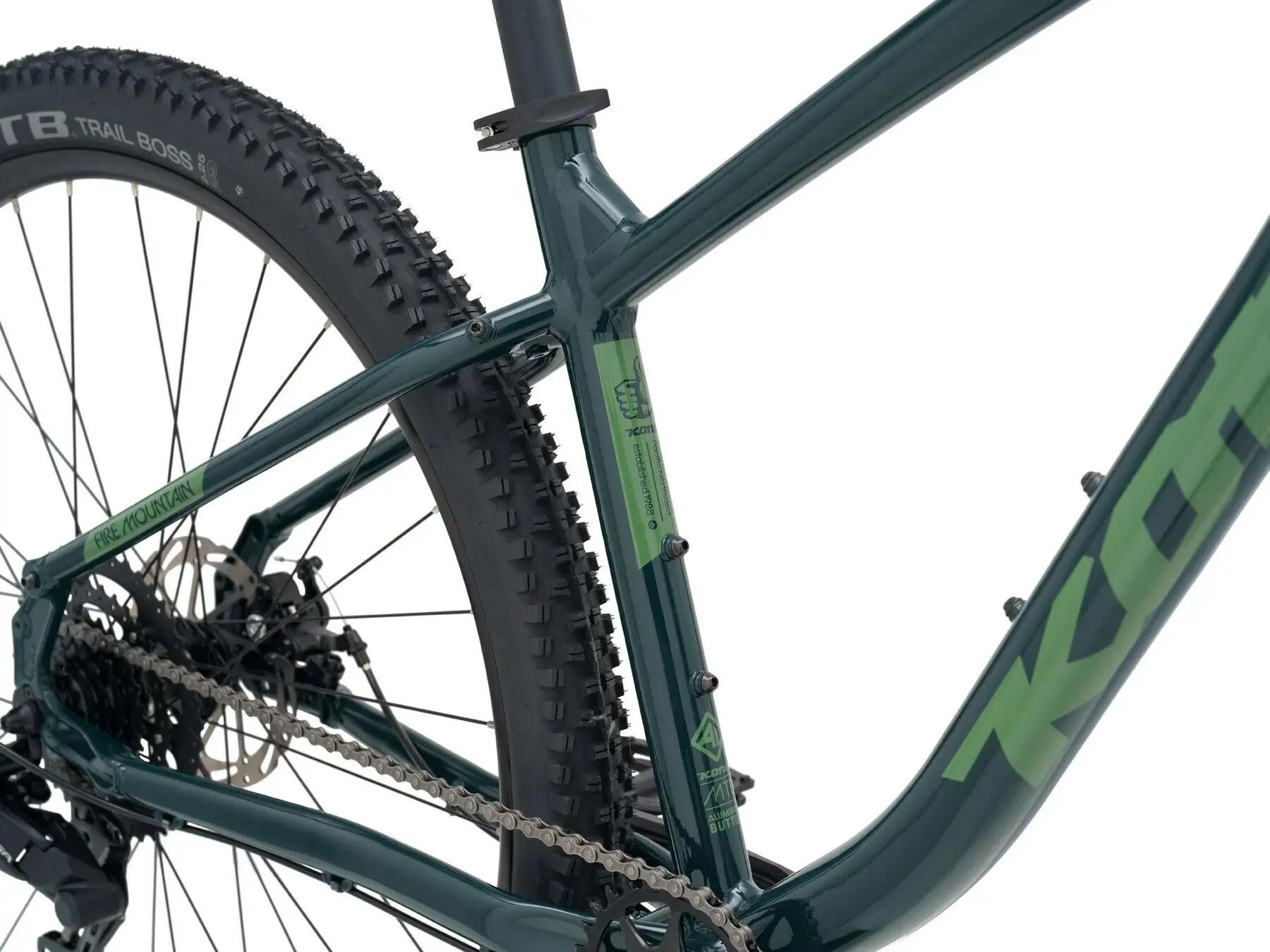 Mountain bike Kona Fire Mountain Shimano Altus 8V 29'' verde 4/5