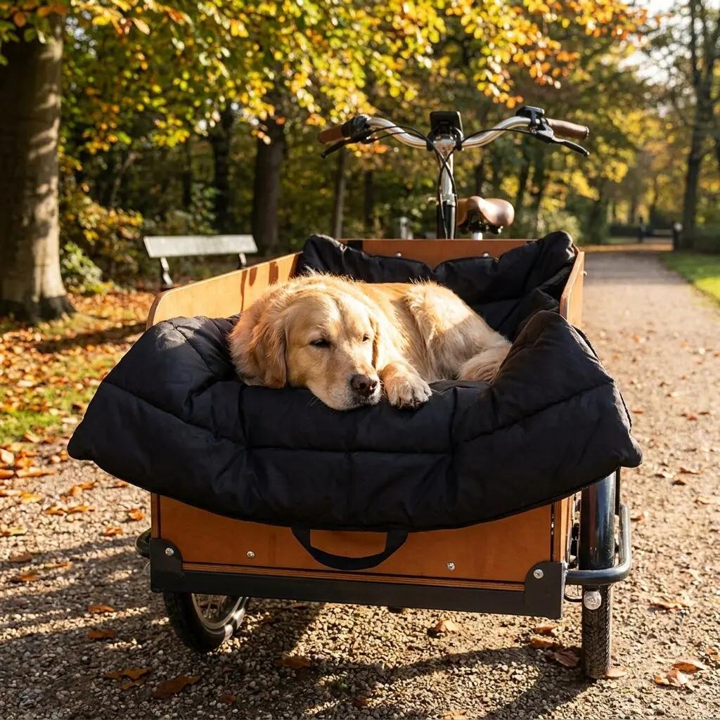 Babboe cuscino per cani Comfy nero per Dog 2/2