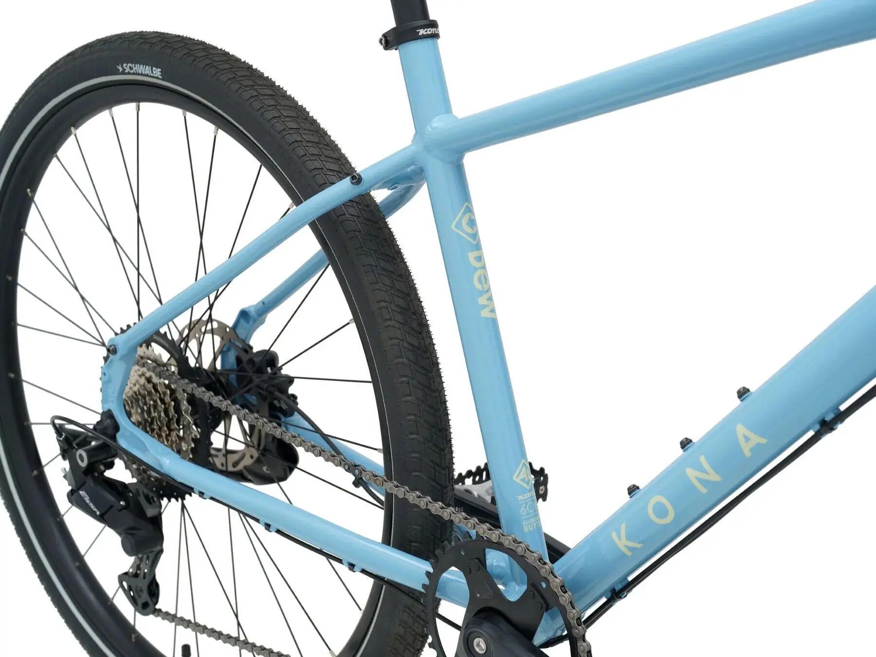 Bicicletta da città Kona Dew Shimano Acera 8V 29'' blu 4/5