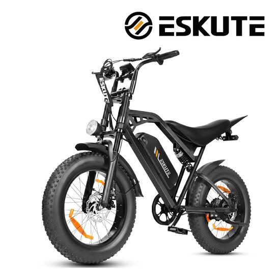 Eskute V202 Elektrofahrrad für Erwachsene, 20-Zoll-Reifen, 48-V-20,8-Ah-Akku