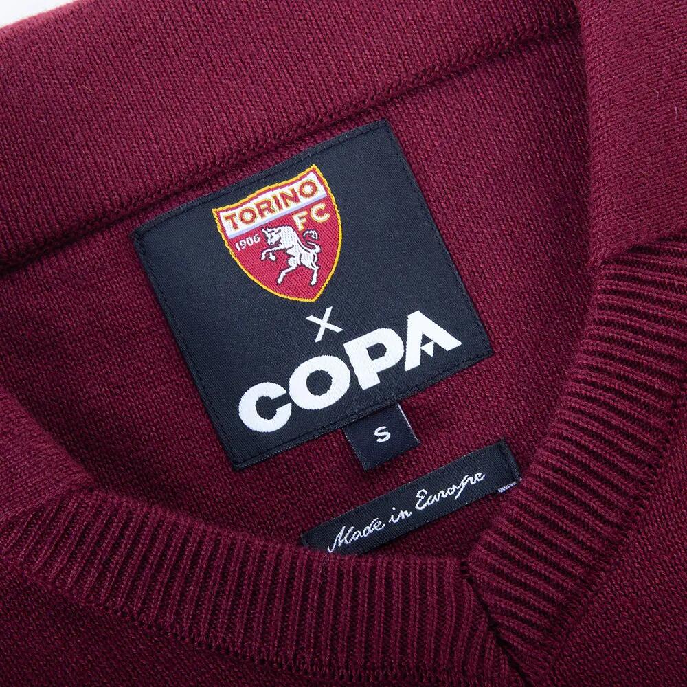 Torino FC 1976 - 77 - Maglia da Calcio Rétro - Rossa – COPA Football 6/7