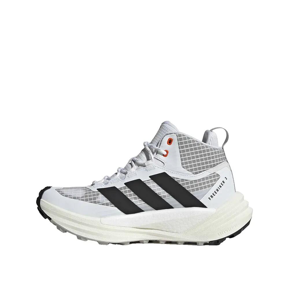 Wanderschuhe adidas Terrex Free Hiker 3 Mid Gore-Tex Weiß/Schwarz 3/8