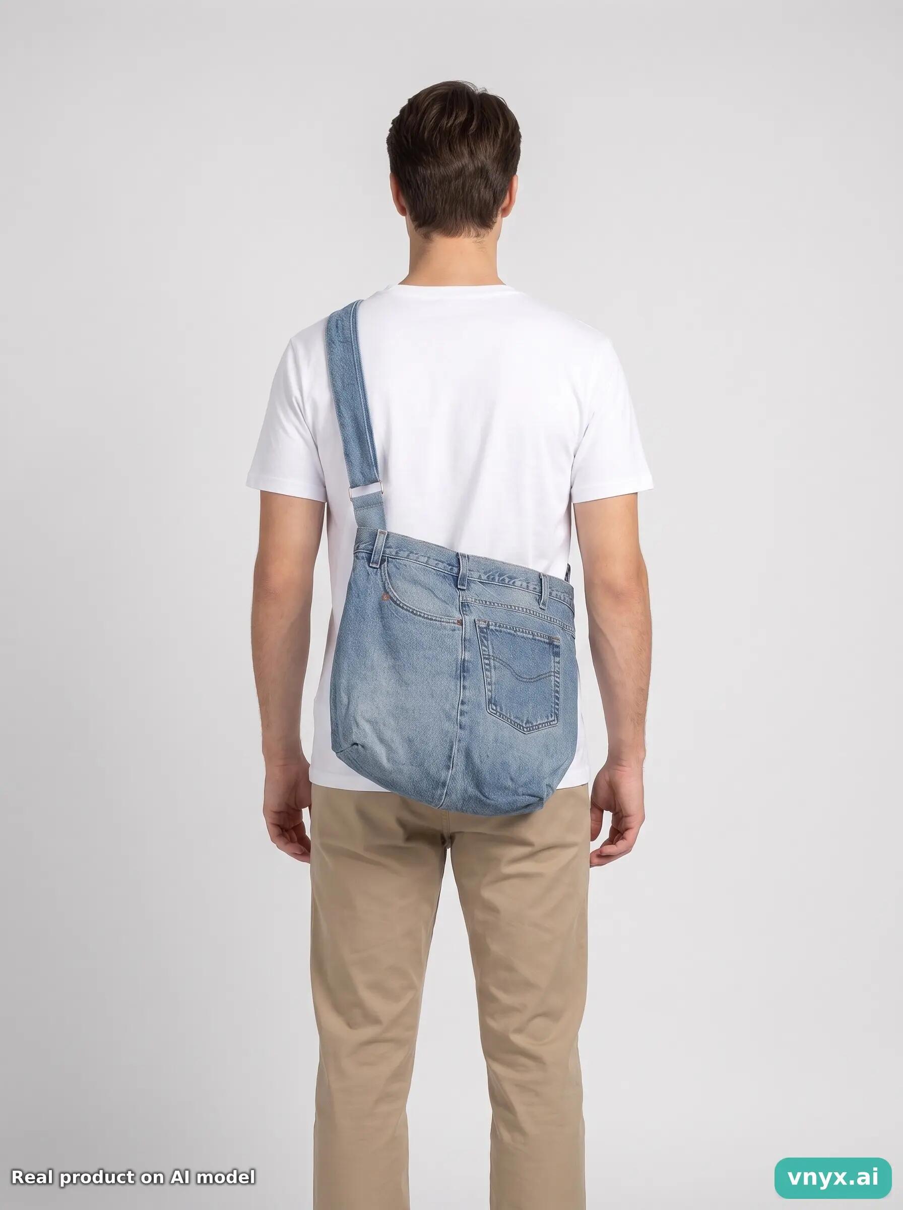 Second Life - Vintage Carhartt Light Blue Bag Men One Size 3/3