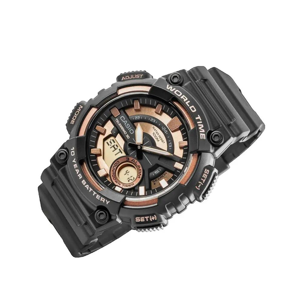 Casio Gerton AEQ-110W-1A3VDF Black Resin Watch 2/3