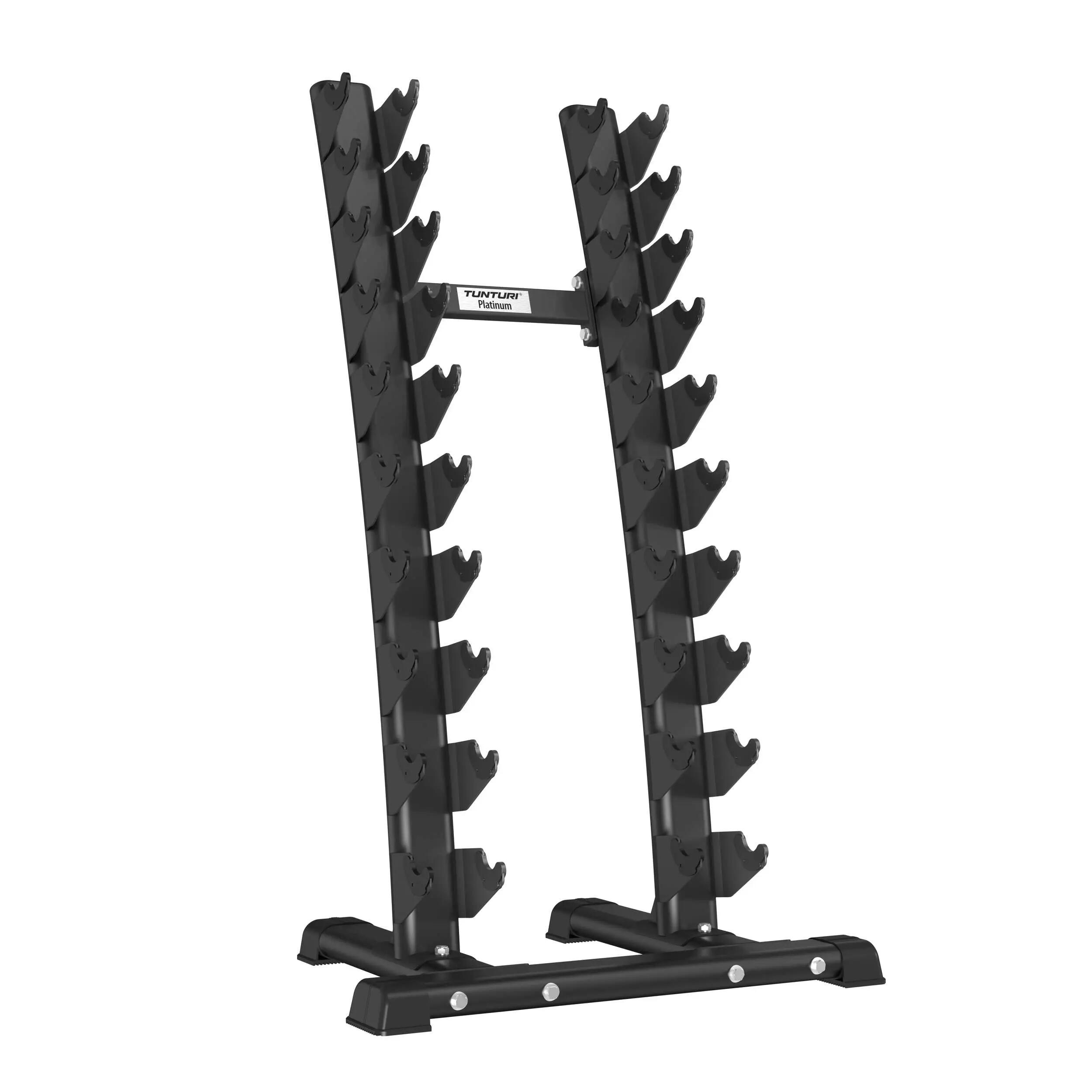 Platinum Vertikaler Kurzhantelständer 300 kg Schwarz 1/7