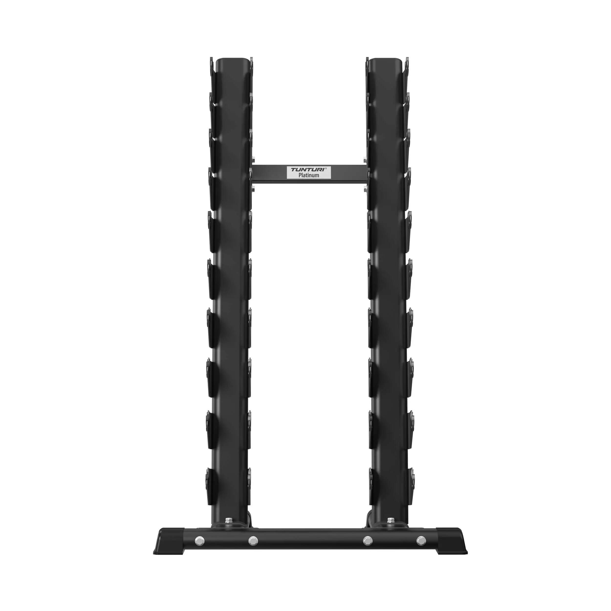 Platinum Vertikaler Kurzhantelständer 300 kg Schwarz 6/7