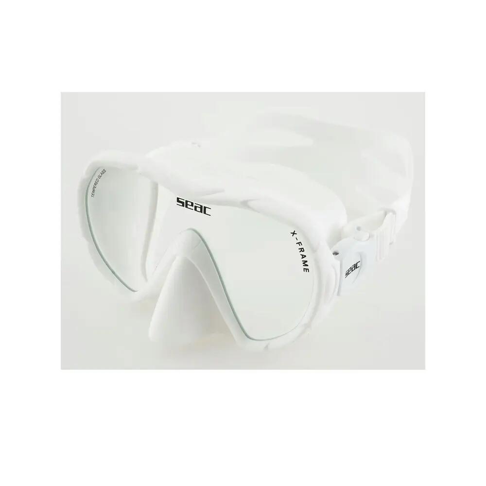 Maschera da sub SEACSUB X-Frame Arancione/Trasparente 2/10