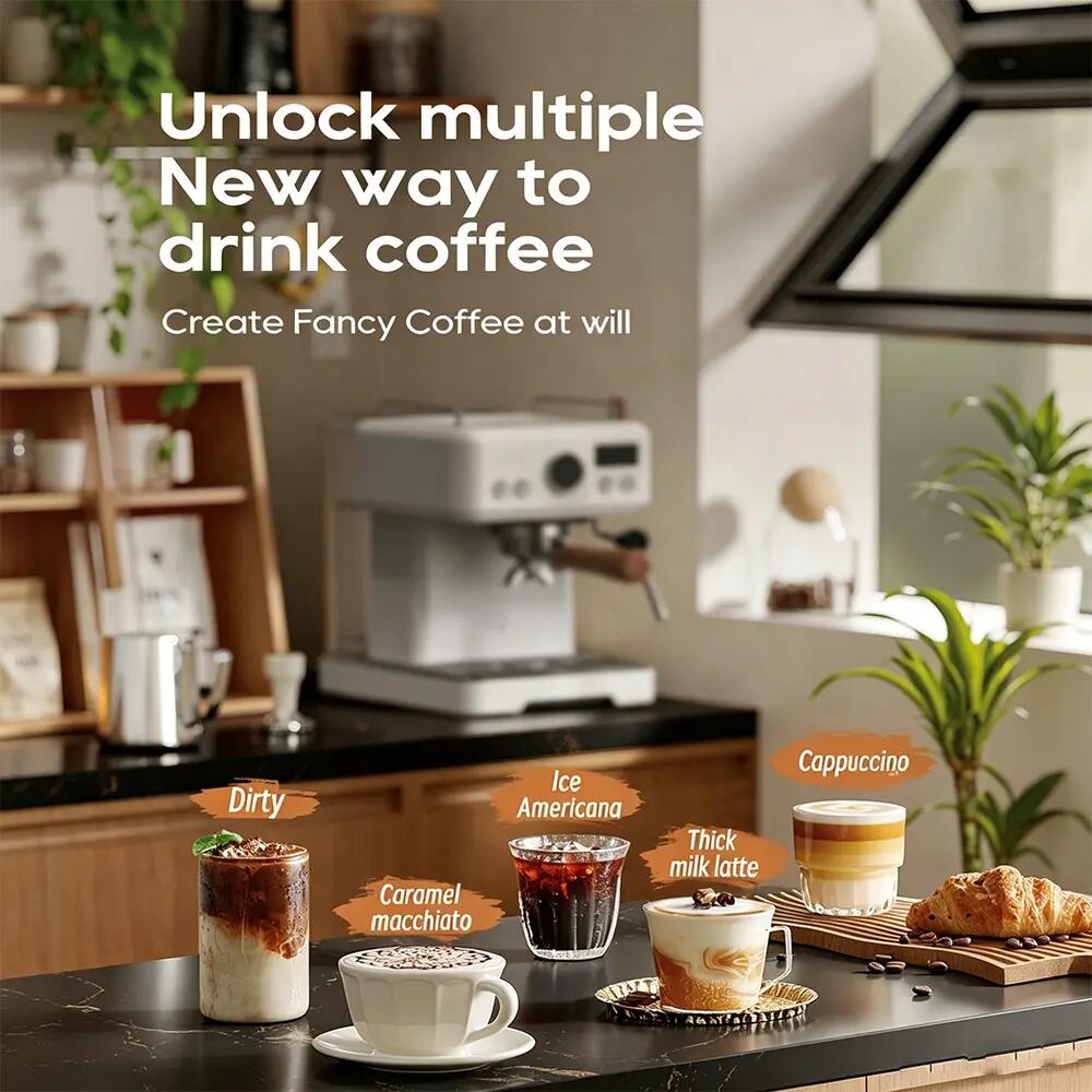 Hibrew H10 Plus poloautomatický espresso kávovar, 20 barov 8/11