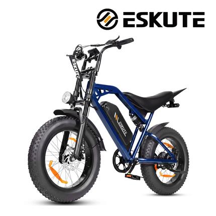 Eskute V202 Elektrofahrrad für Erwachsene, 20-Zoll-Reifen, 48-V-20,8-Ah-Akku