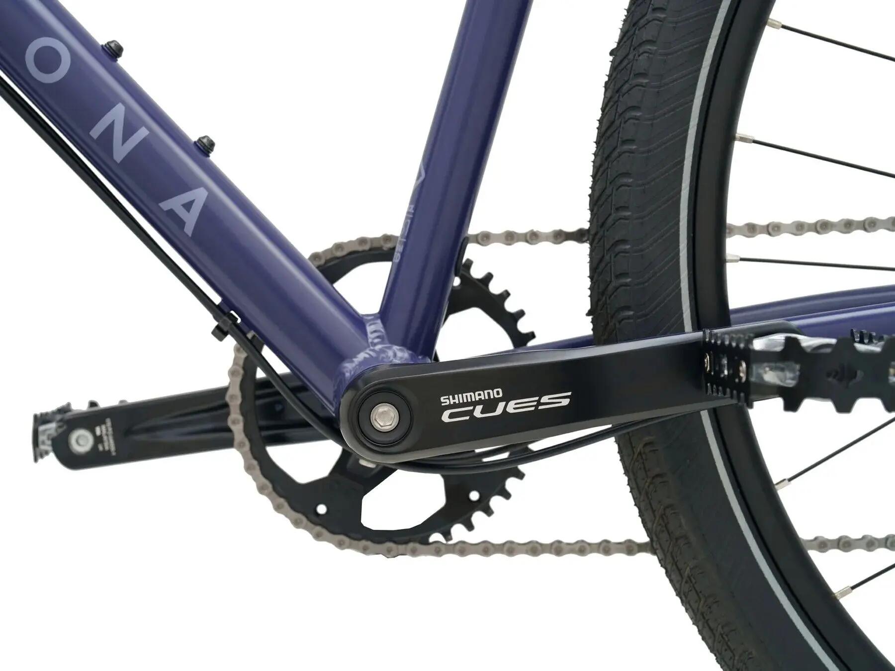 Bicicletta da città Kona Dew DL Shimano Cues 10V 29'' Viola 3/5
