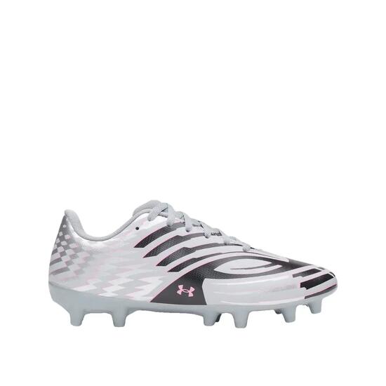 Chaussures de football Under Armour Shadow Club 4 FG Blanc