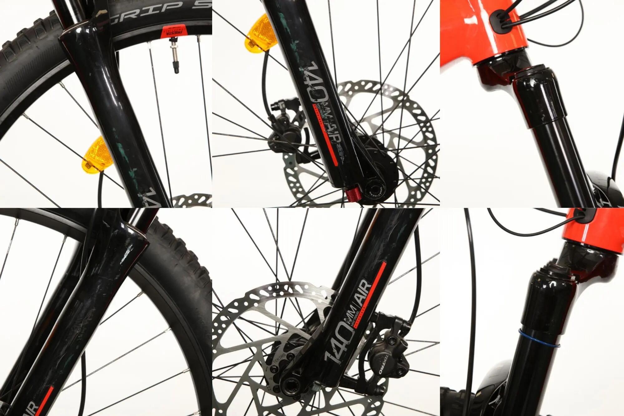 Second hand Mountain bike elettrica Rockrider E-Expl 520 Microshift 10V - Buono 5/7