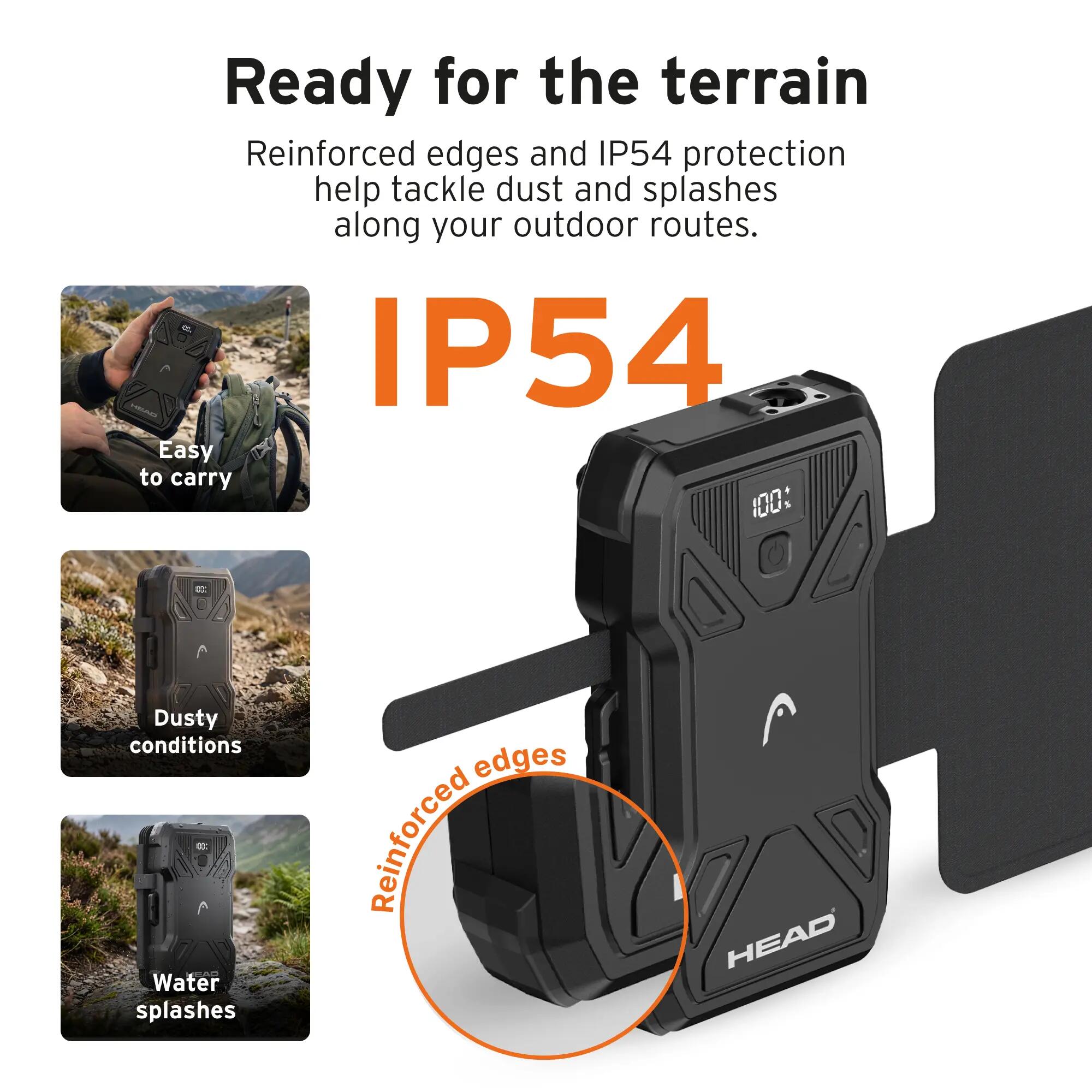 Trek 20.000 mAh Solar-Powerbank 7/10