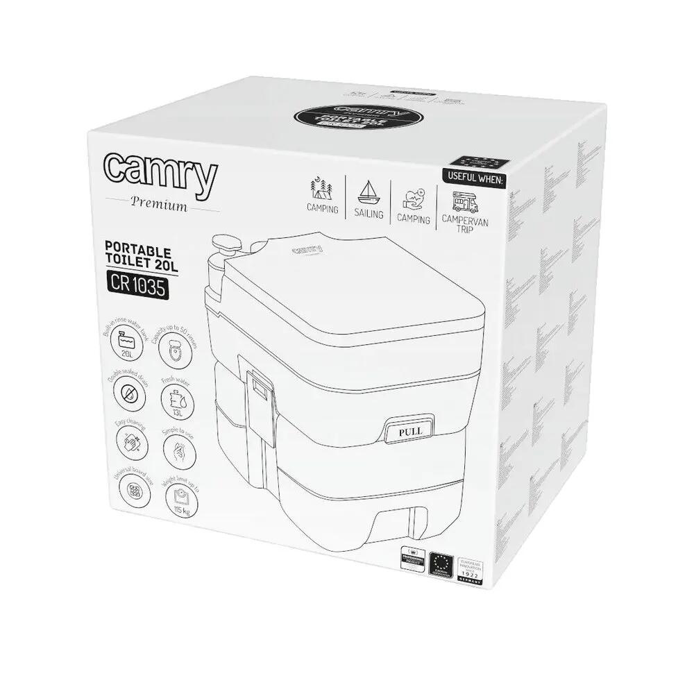 Porta-Toilette Camry CR1035 20L grau 2/3