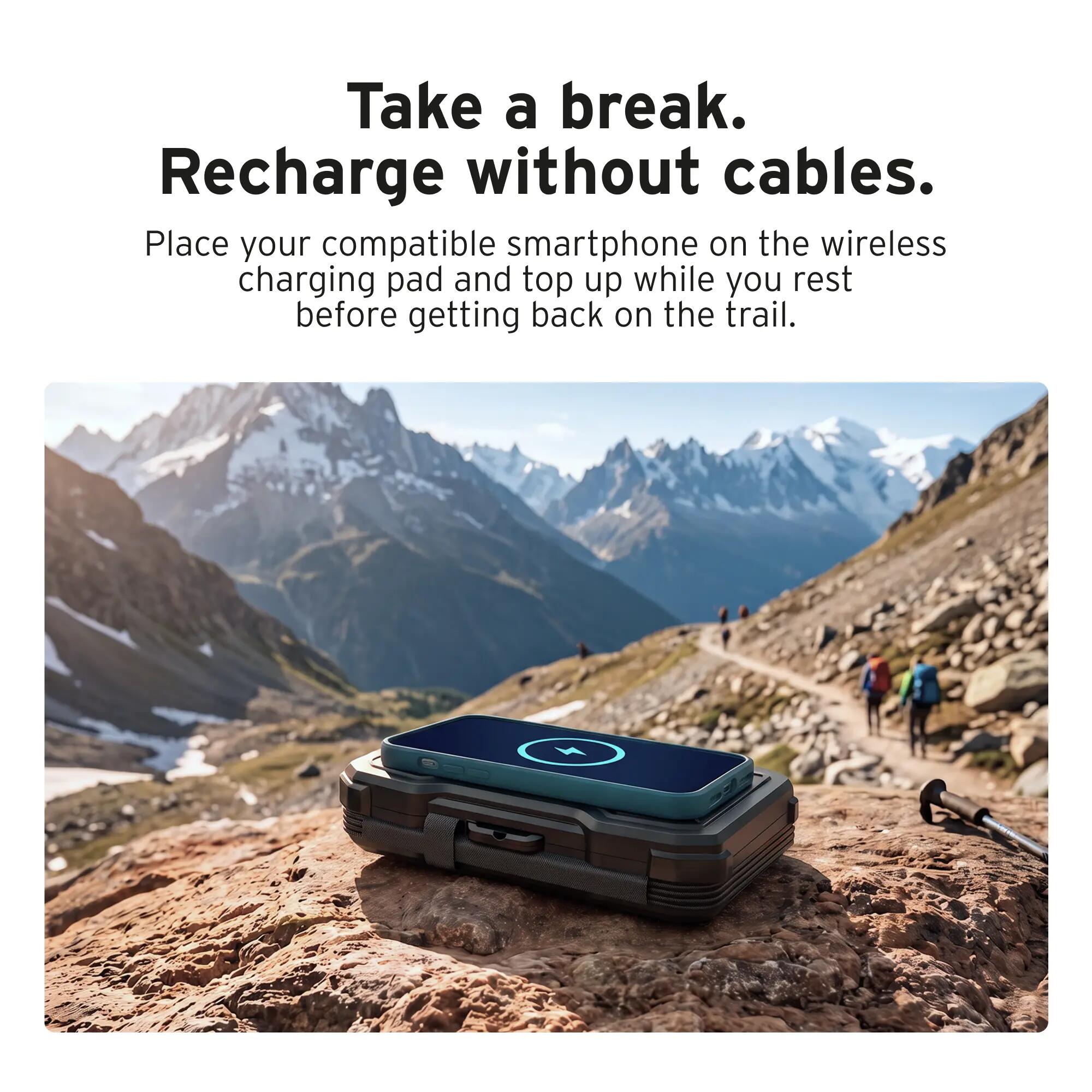 Trek 20.000 mAh Solar-Powerbank 5/10