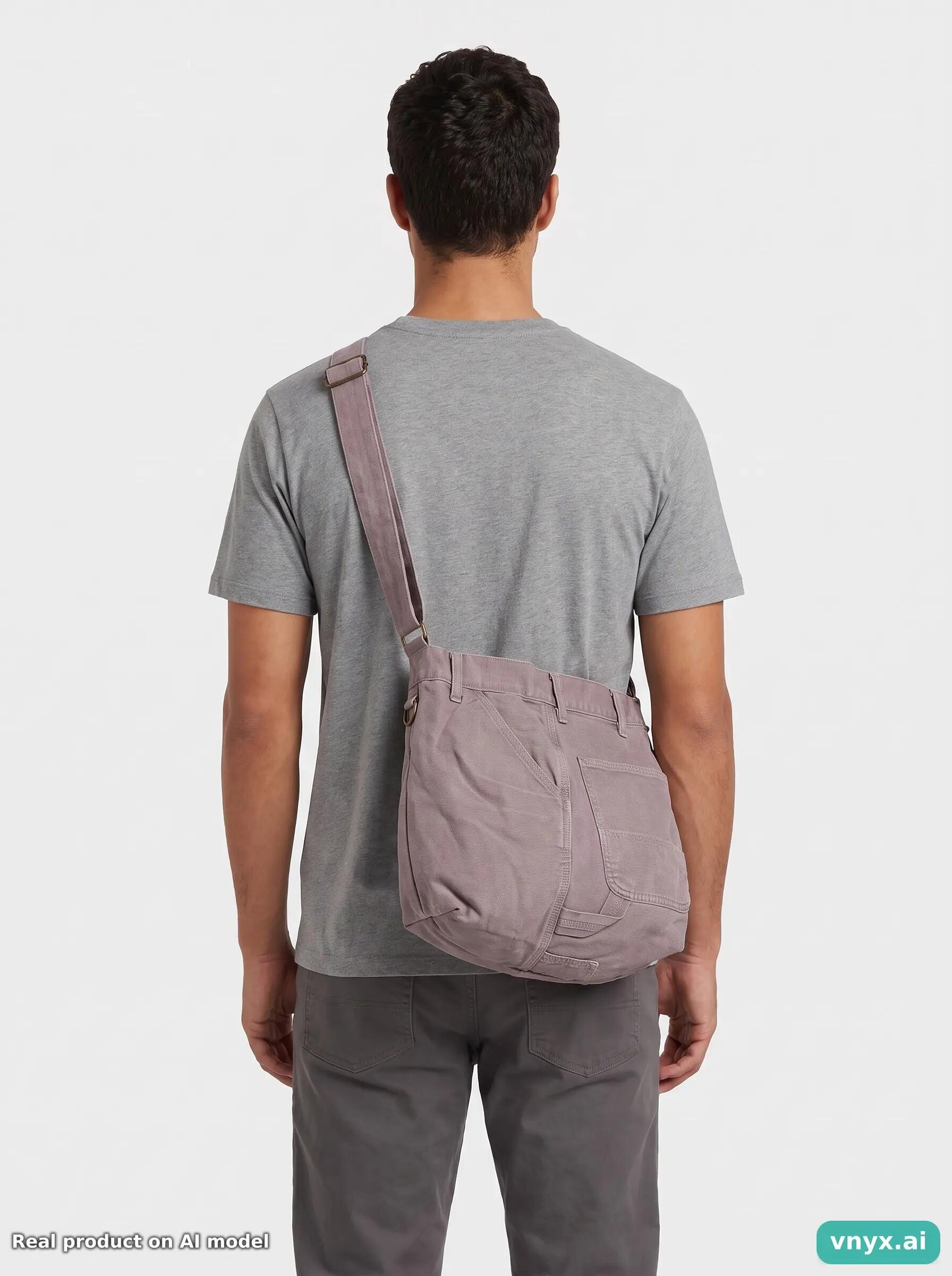 Second Life - Vintage Carhartt Blush Bag Men One Size 3/3