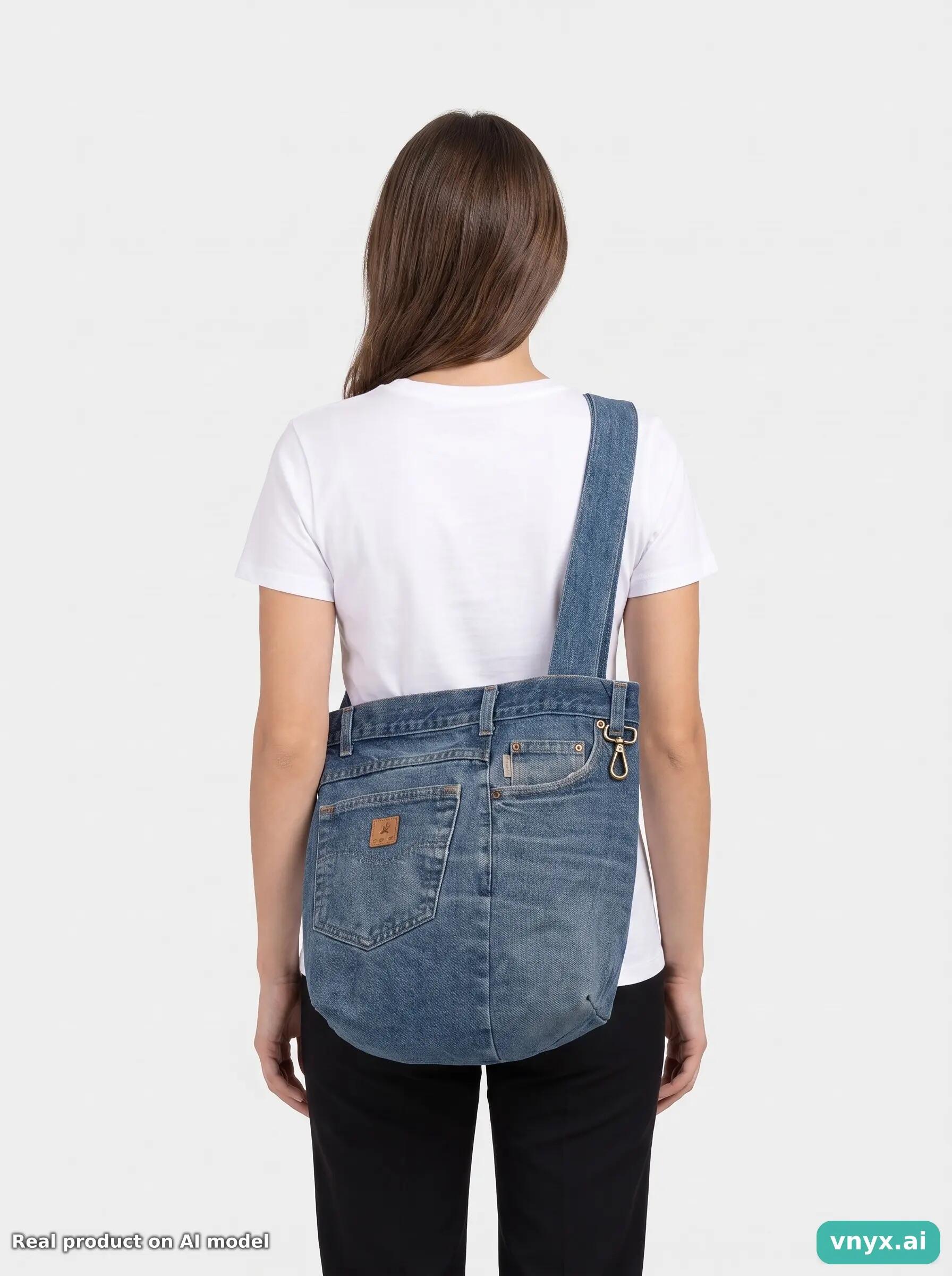 Second Life - Vintage Carhartt Dark Blue Bag Women One Size 3/3