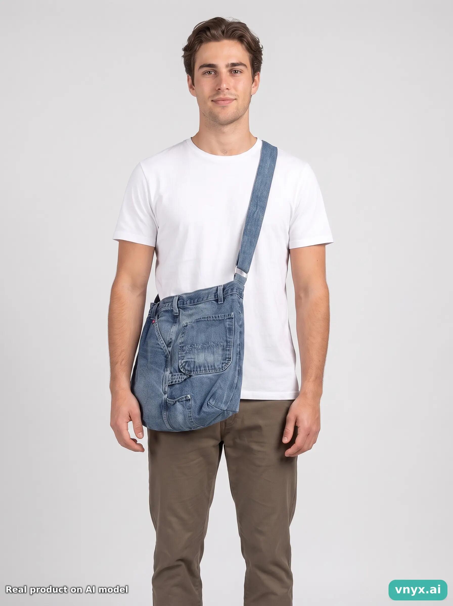 Second Life - Vintage Carhartt Navy Bag Men One Size 2/3
