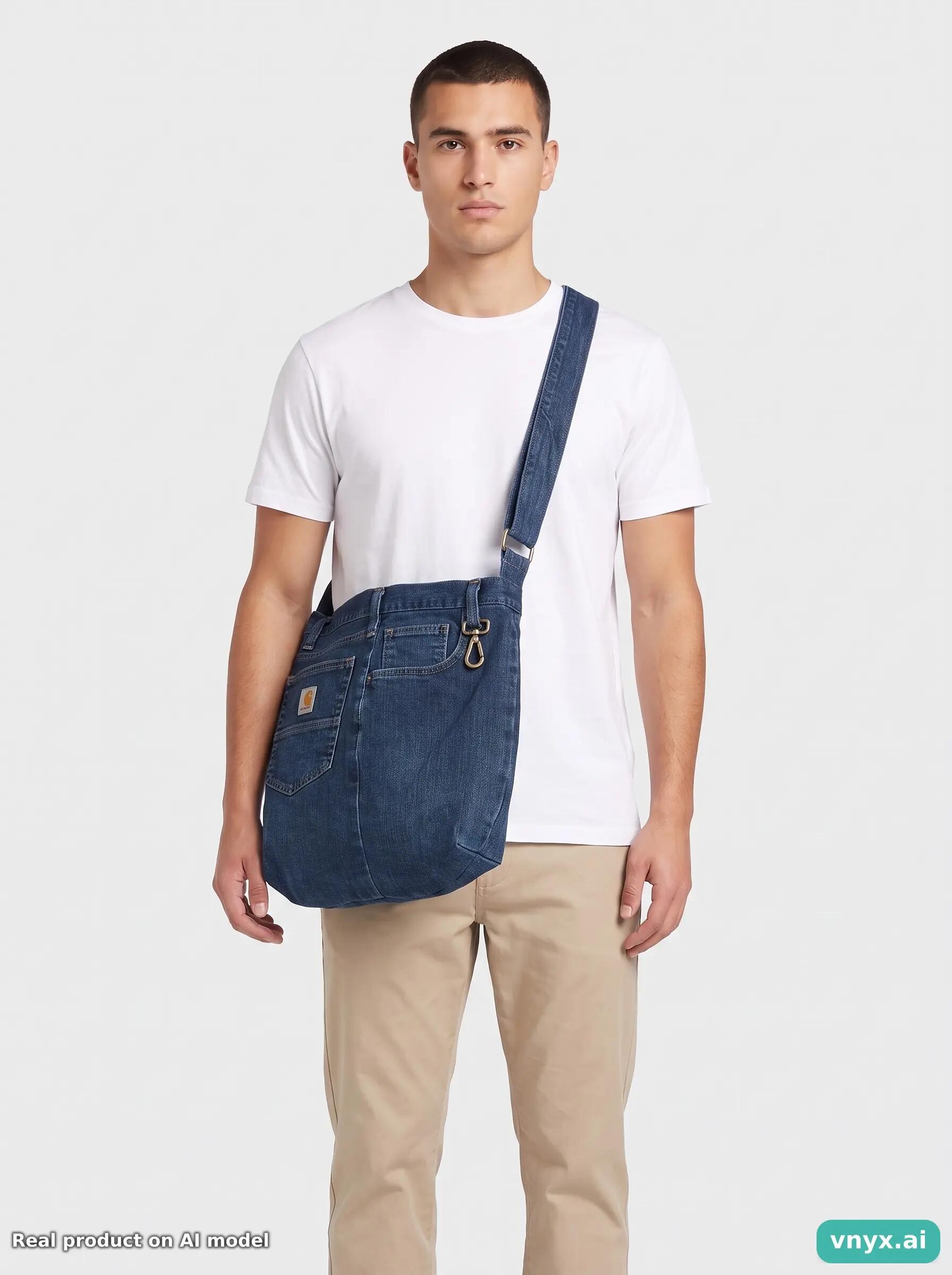 Second Life - Vintage Carhartt Blue Bag men One Size 3/4