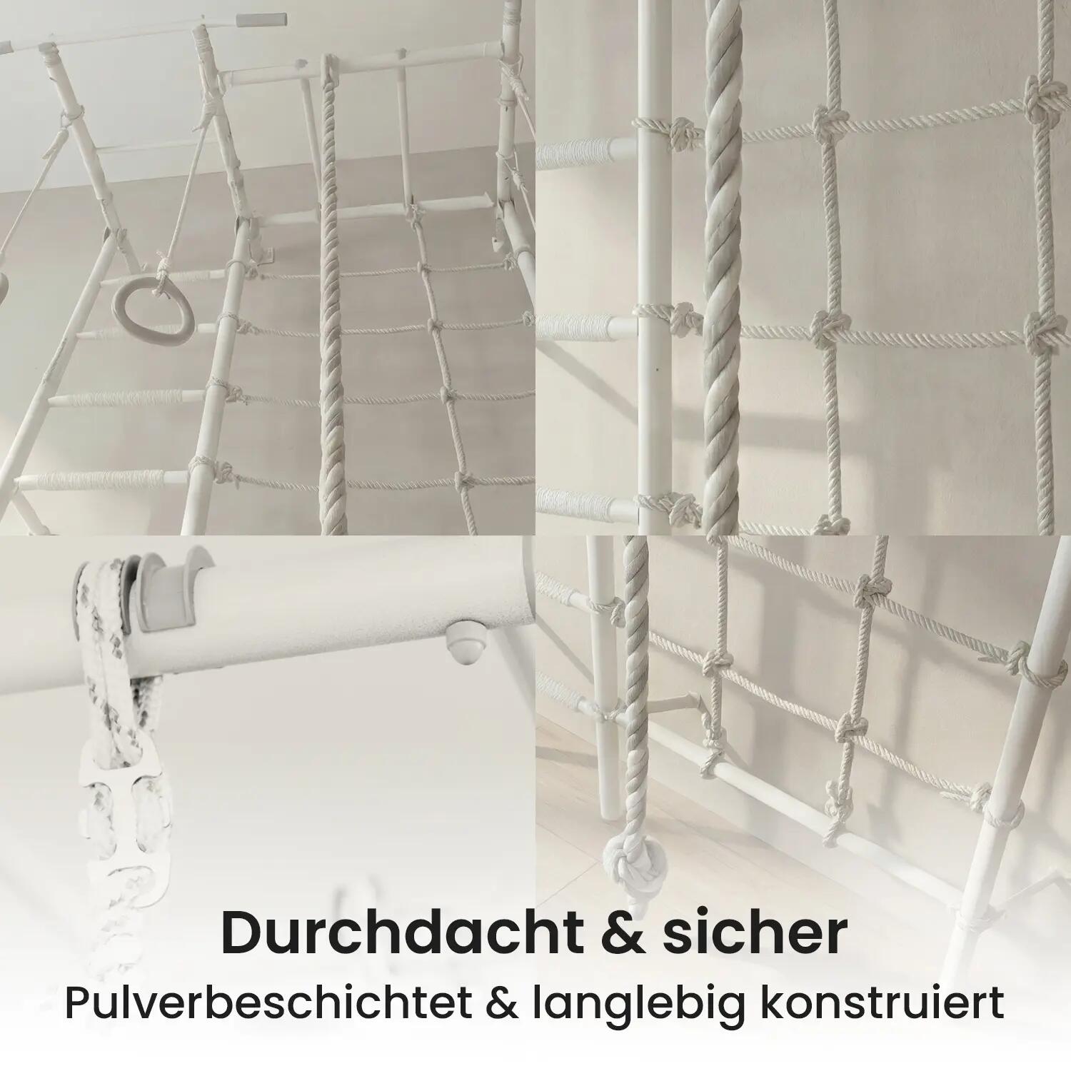 Wandrek - turnen en klimmen - wandmontage - ClimbMaxx M4 4/7