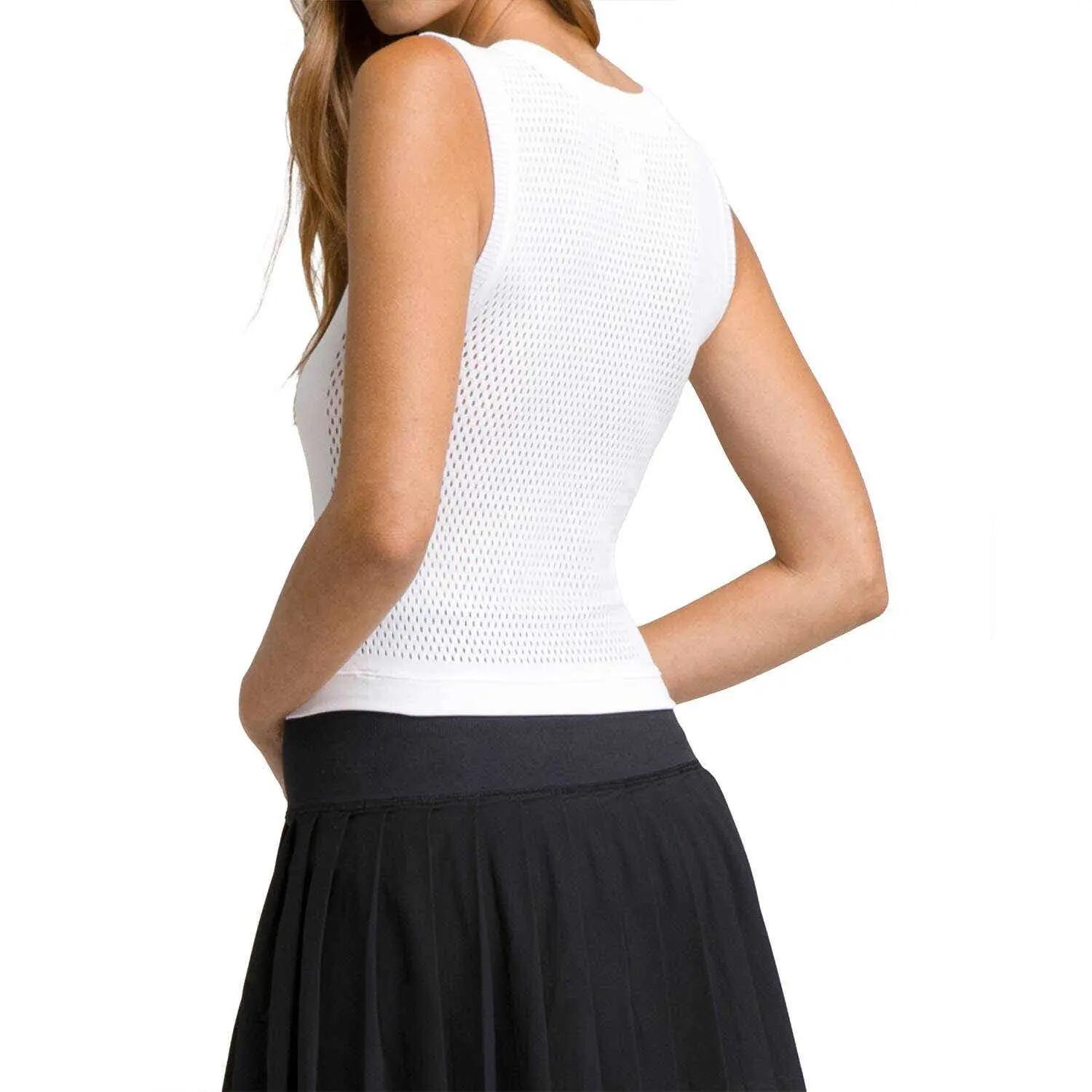Tanktop - Sport - Dames - Naadloos, ademend, sneldrogend - Pro Seamless - Wit 2/4
